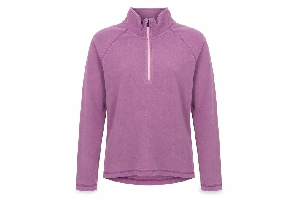 Trespass Women's Purple Fleece Pullover Size M Sweatshirt