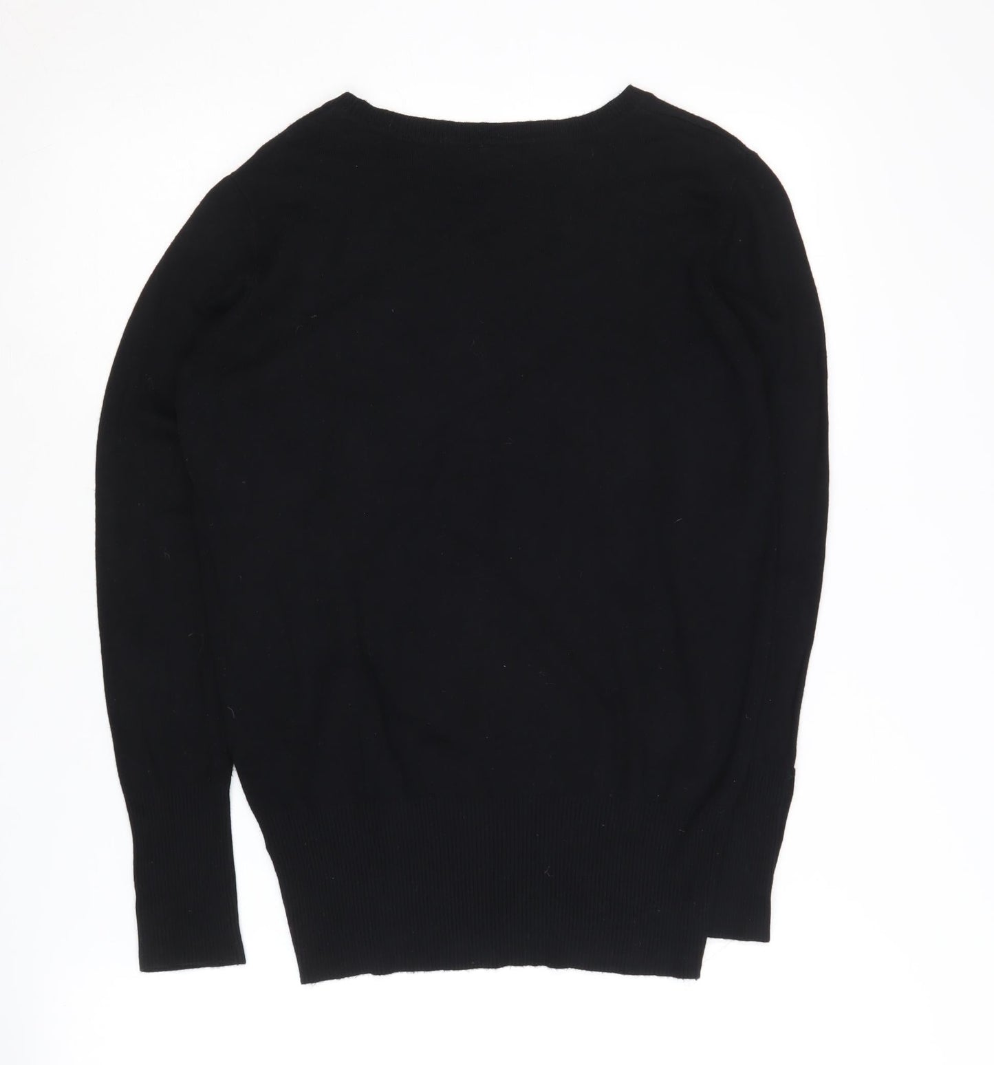 Dorothy Perkins Women's Black Knit Jumper Size 8
