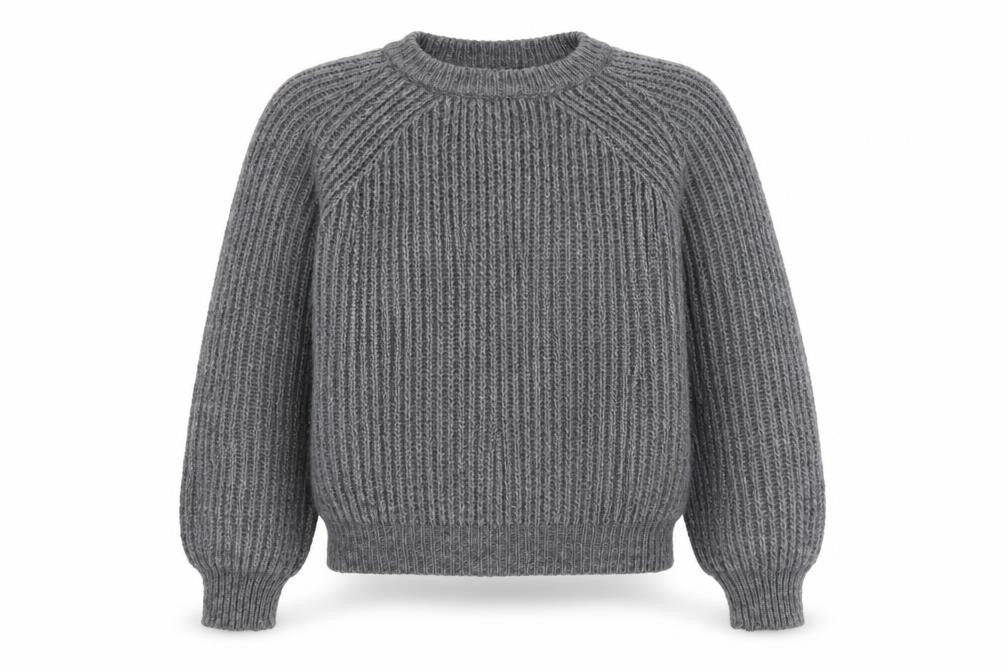 Zara Knit Women's Grey Pullover Jumper Size S