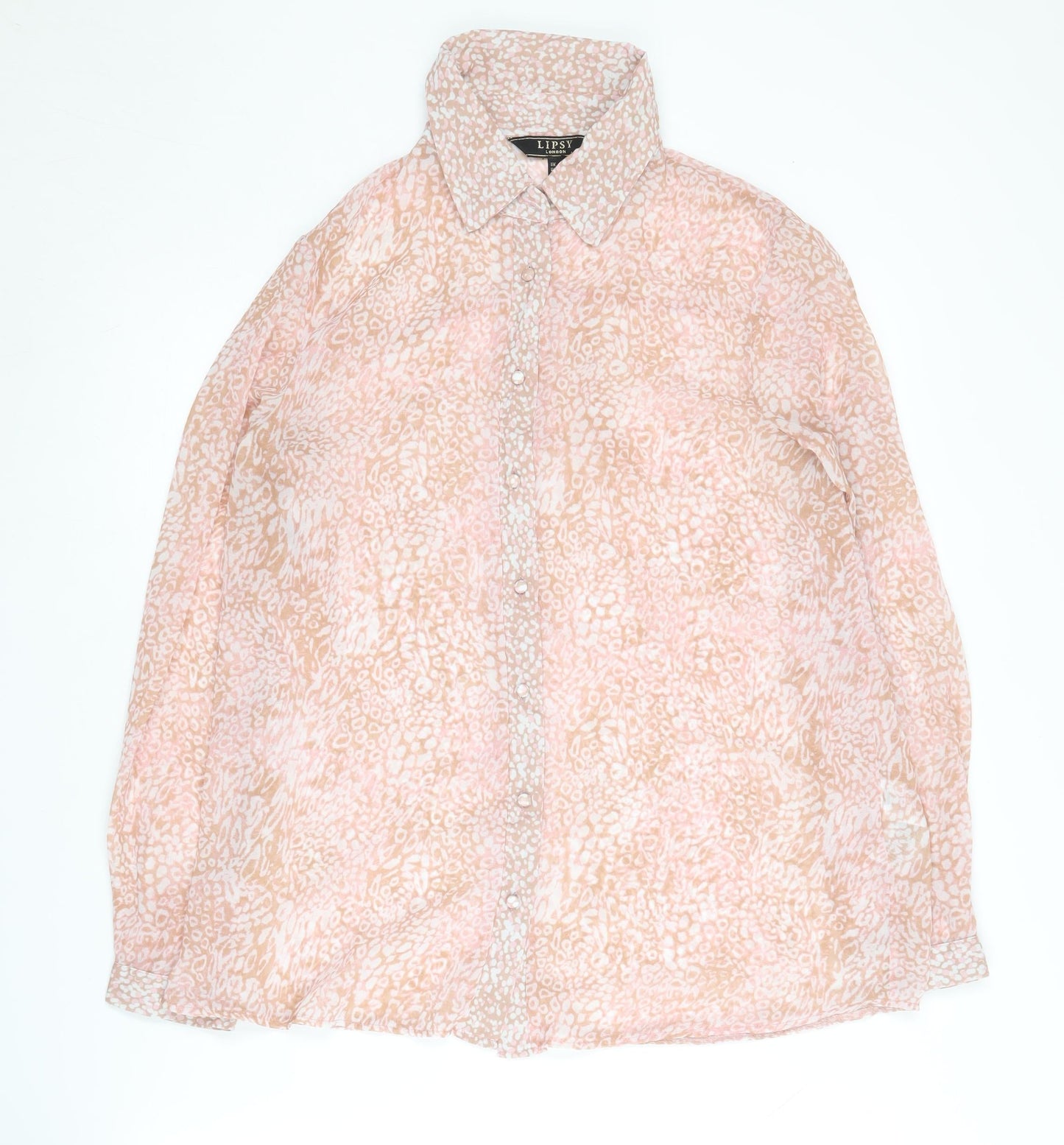 Lipsy Women’s Multicoloured Animal Print Shirt