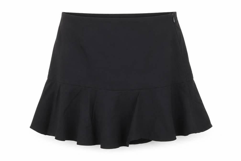 Zara Women's Black Flare Skirt, Size S, Casual