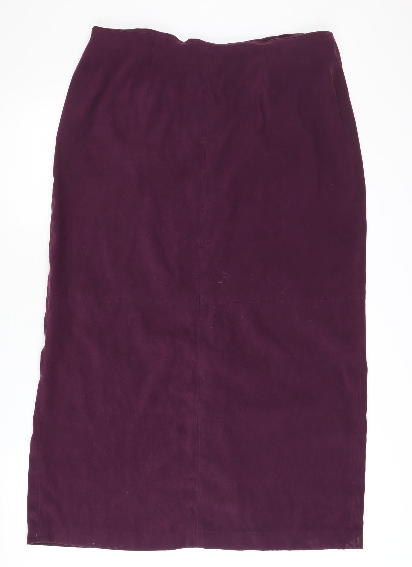 Real Comfort Women's Purple Pencil Skirt Size 16