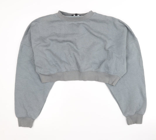 Rising Women's Grey Pullover Sweatshirt S/M