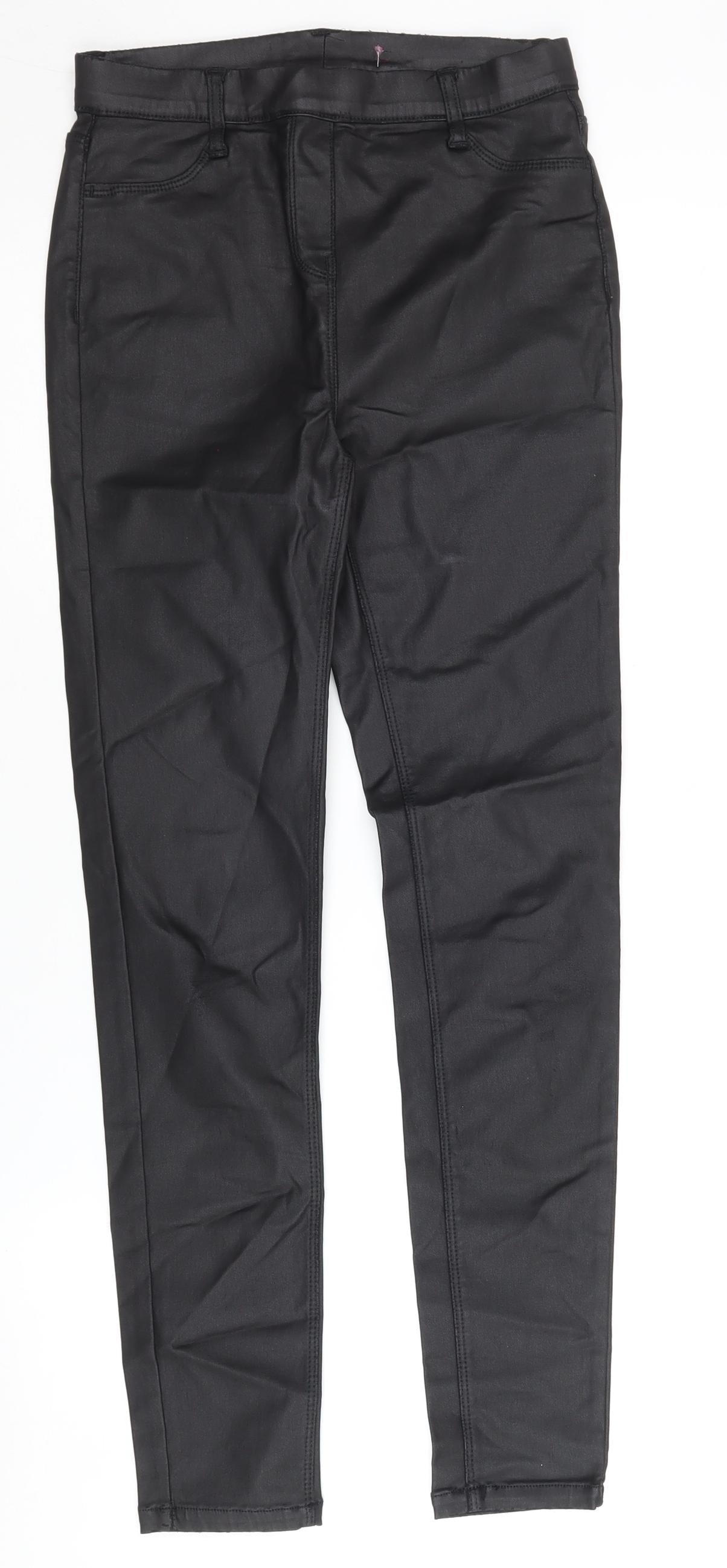 Next Women's Size 8 Black Skinny Trousers