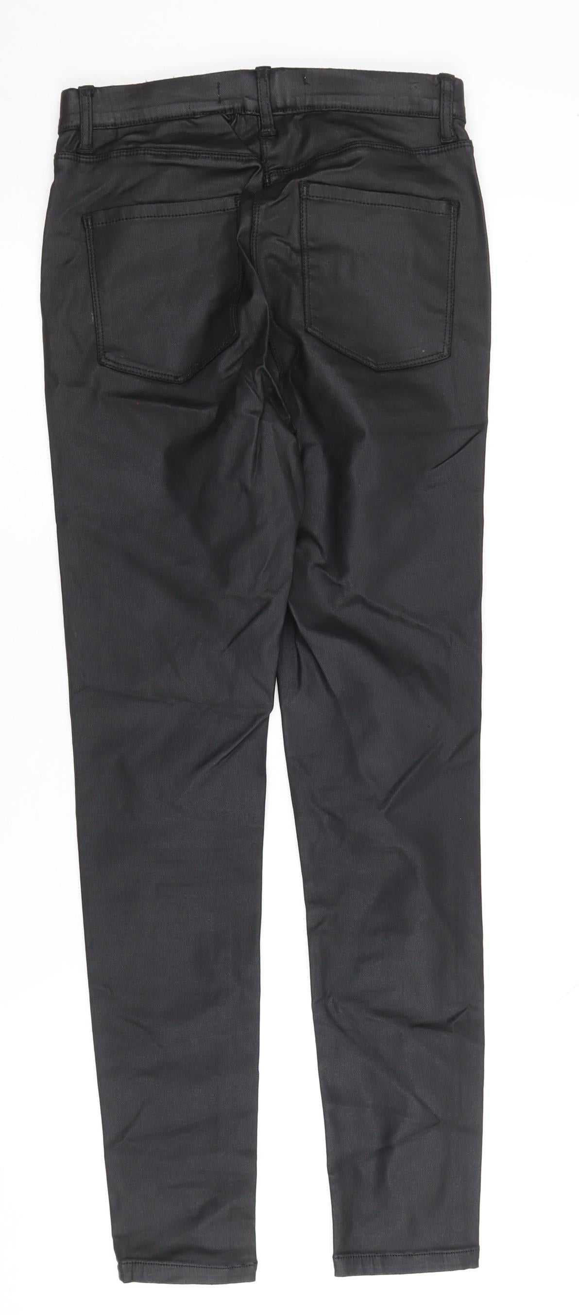 Next Women's Size 8 Black Skinny Trousers