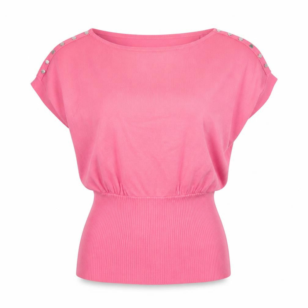 Worthington Women's Pink Petite Pullover Jumper