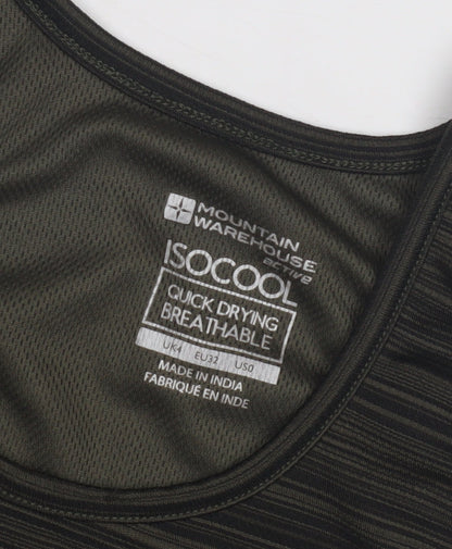 Mountain Warehouse Women's Black Gym Tank Size 4