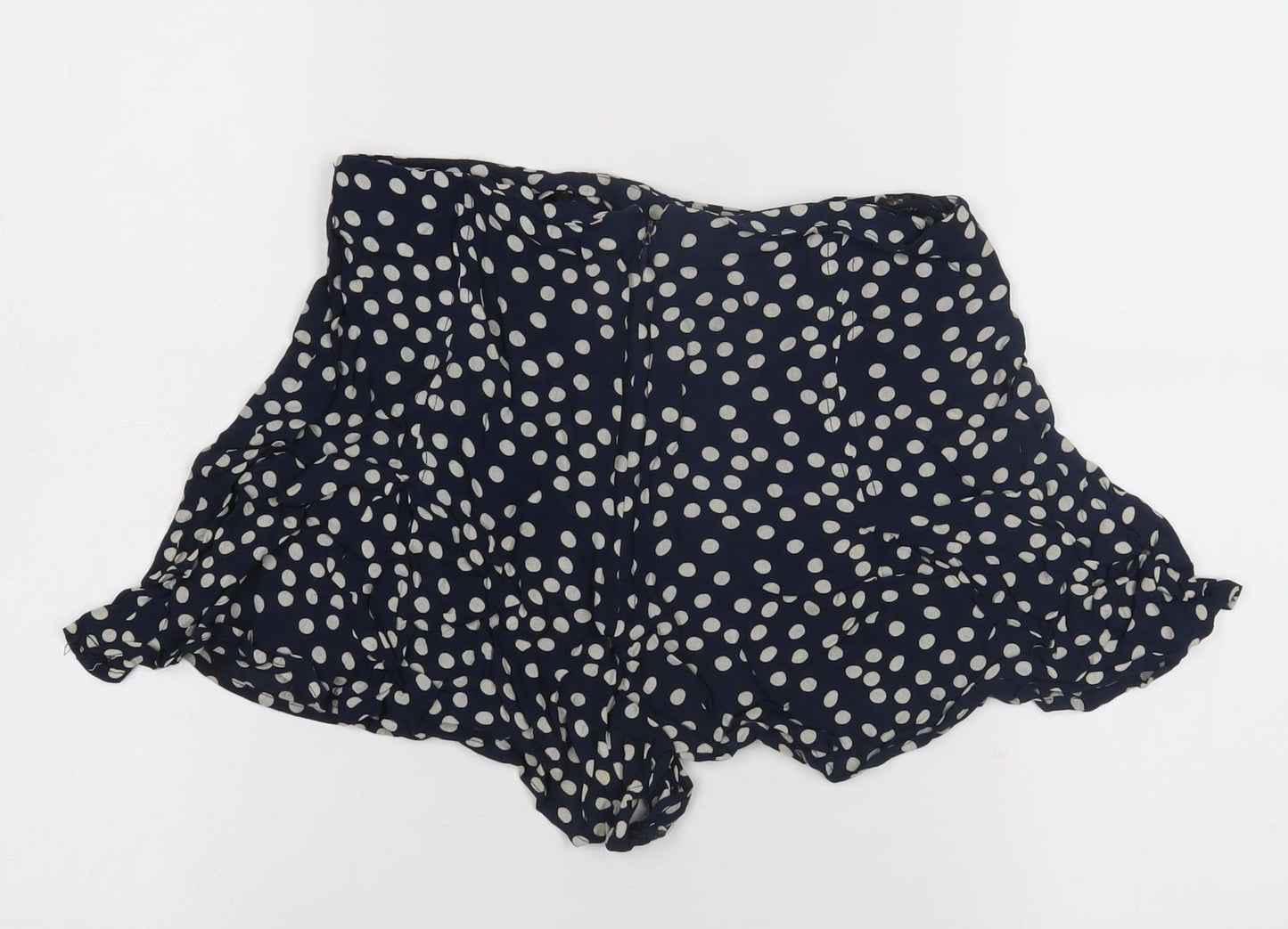 House of Holland Women's Blue Polka Dot Shorts Size 12