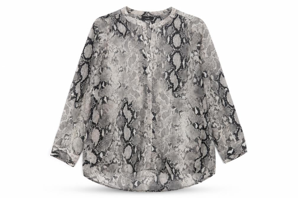 Wallis Women's Multicoloured Snake Print Blouse M