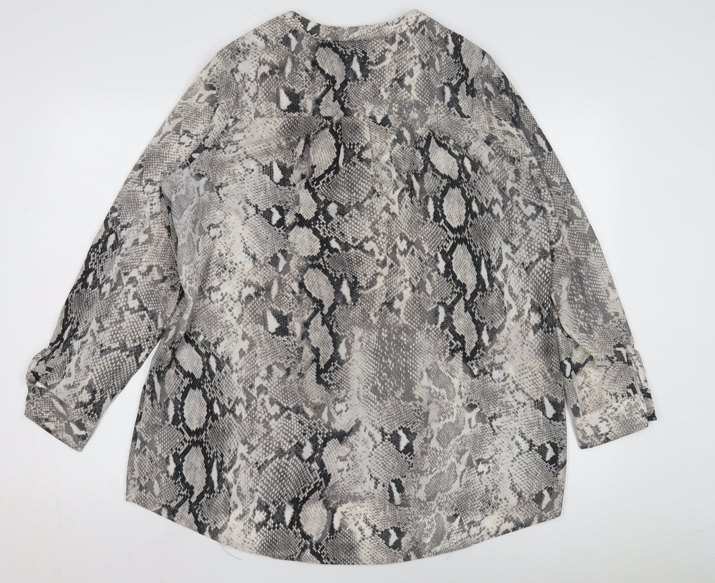 Wallis Women's Multicoloured Snake Print Blouse M