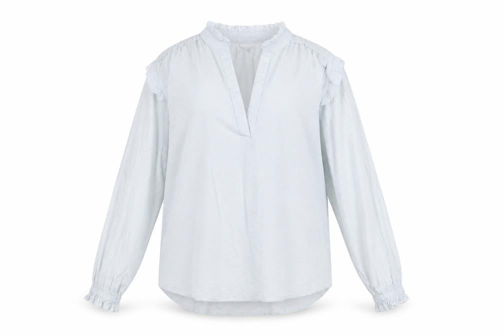 J.Crew Women's White Long Sleeve Top XS