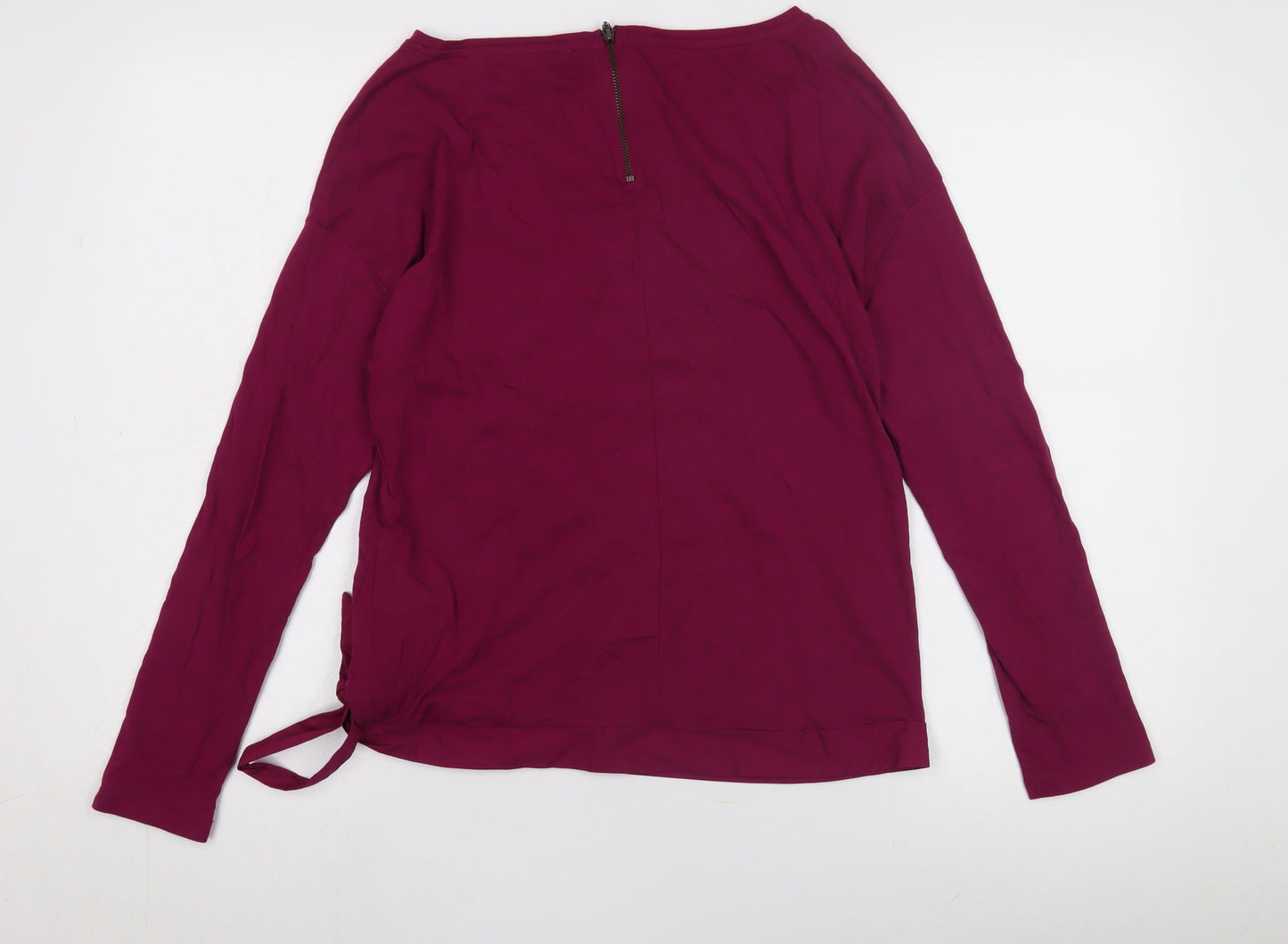 s.Oliver Women's Red Boat Neck Top Size 10