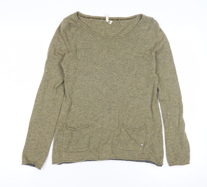 Women's Green Pullover Jumper Size 10