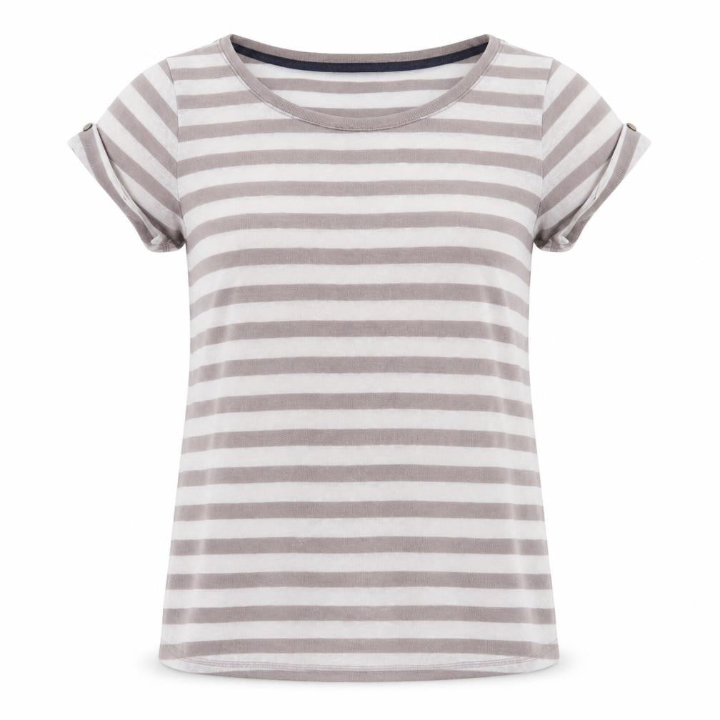 Marks & Spencer Women's Striped T-Shirt - Size 8