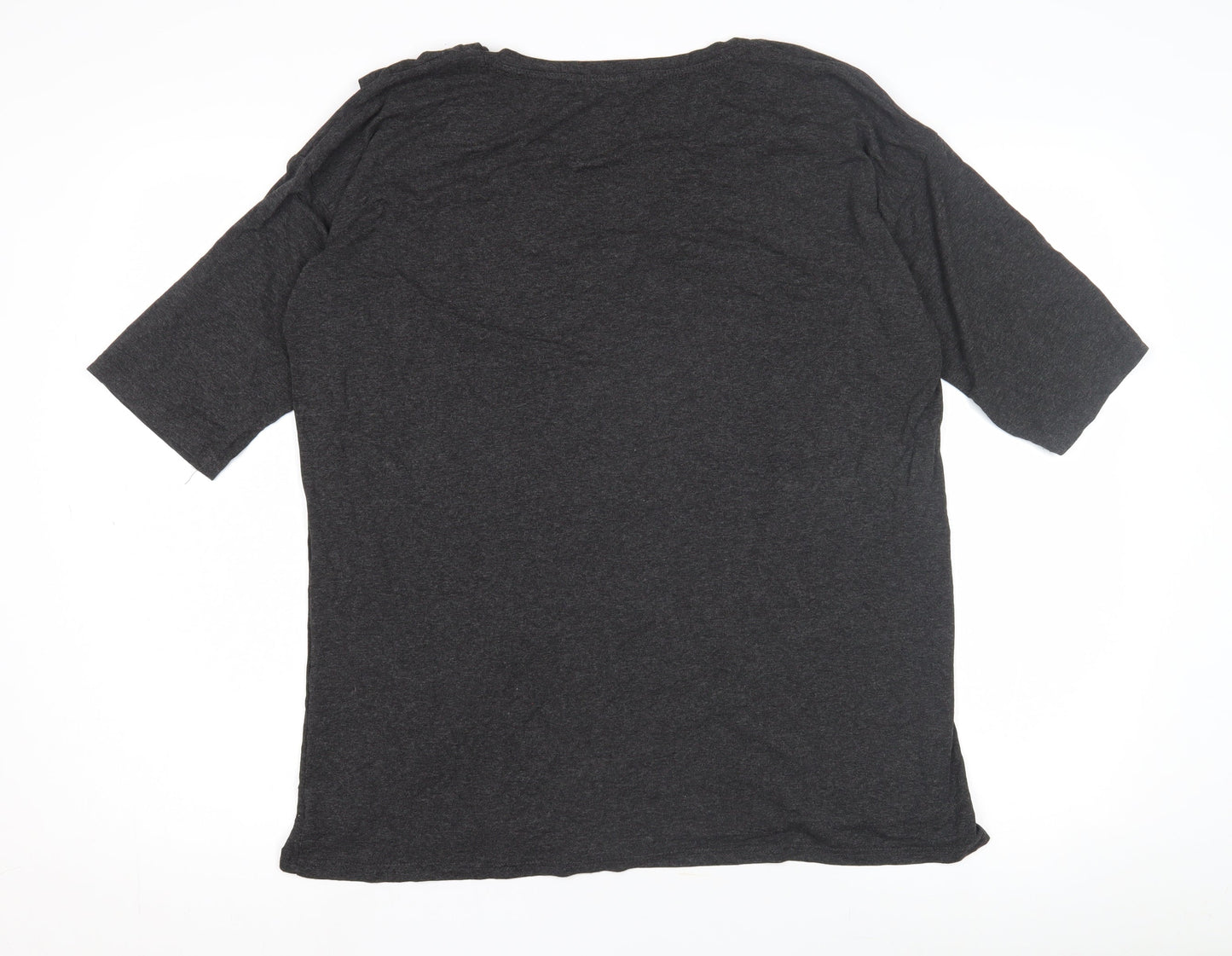 Happy Mama Women's Black Maternity T-Shirt Size 18