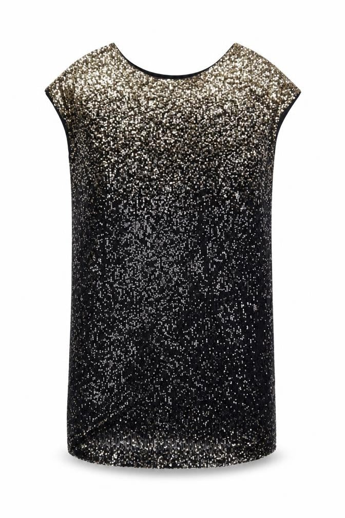 Next Women's Black Sequin Party Dress Size 12