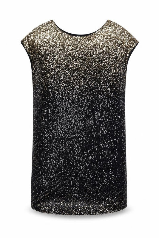 Next Women's Black Sequin Party Dress Size 12