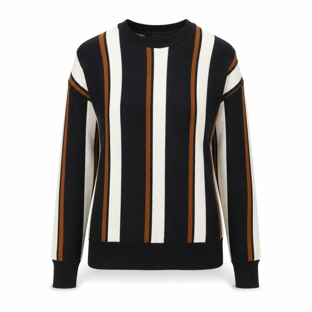 Zara Women's Multicoloured Striped Pullover Jumper, Size 10