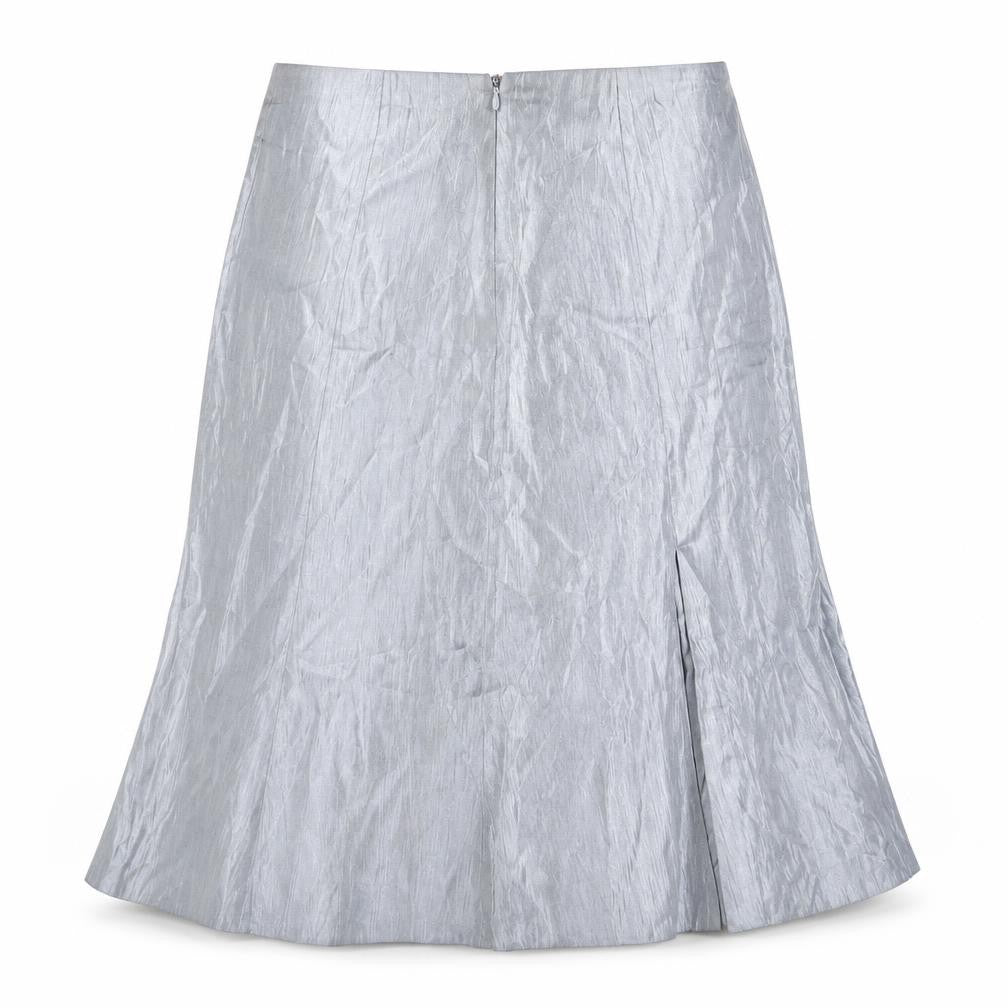 Jacques Vert Women's Grey Midi Trumpet Skirt Size 12