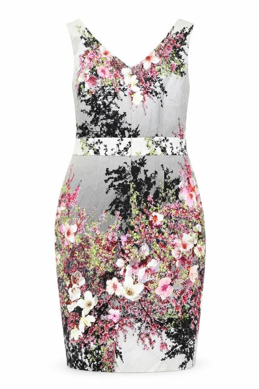 Frank Lyman Women's Multicoloured Sheath Dress 10