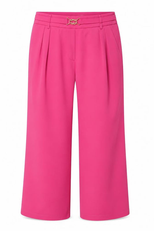 Wallis Women's Pink Trousers, Size 10, Pleated Mid-Rise