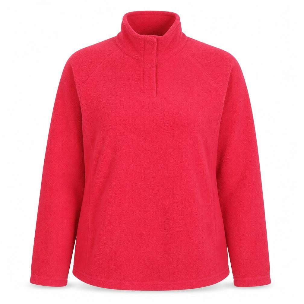 Columbia Red Unisex Fleece Pullover Sweatshirt Size 16