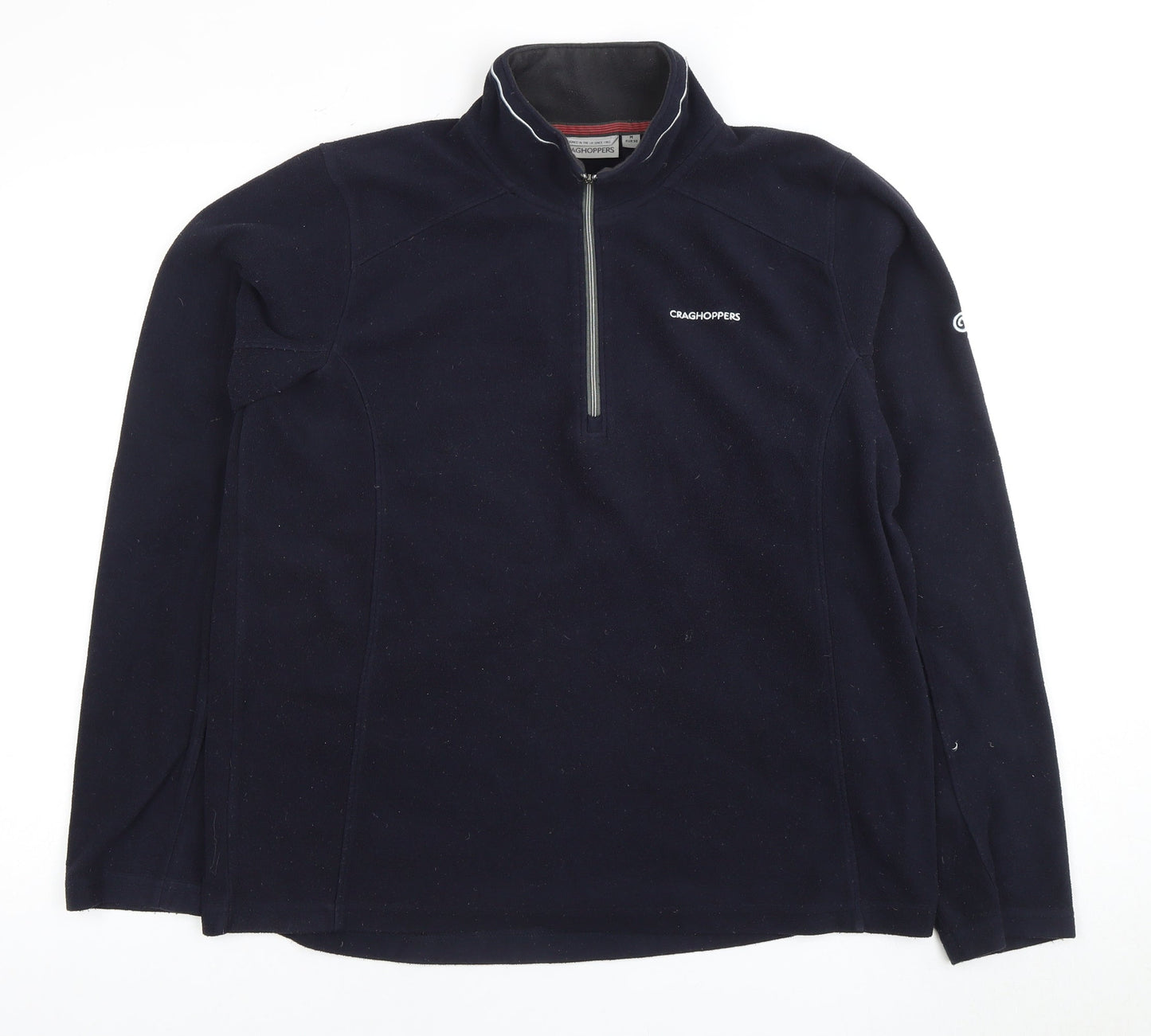 Craghoppers Men's Blue 1/4 Zip Fleece Sweatshirt M