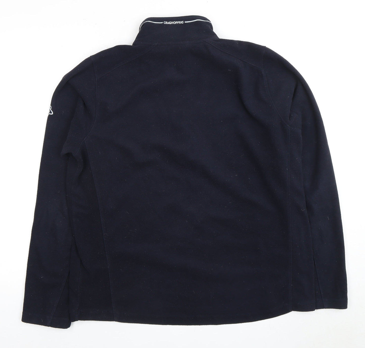 Craghoppers Men's Blue 1/4 Zip Fleece Sweatshirt M