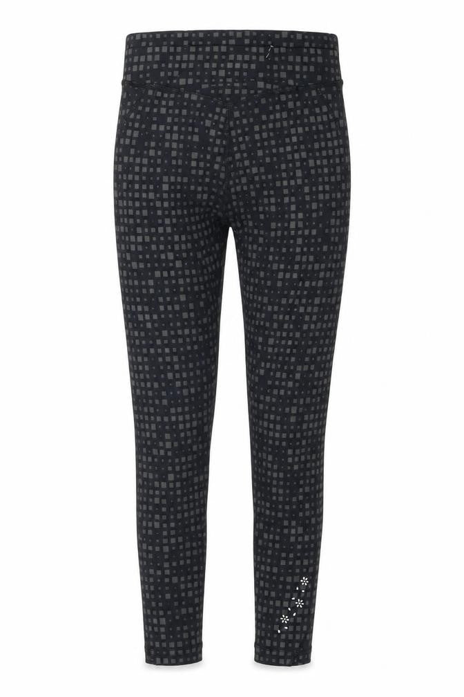 USA Pro Women's Black Geometric Leggings Size 6