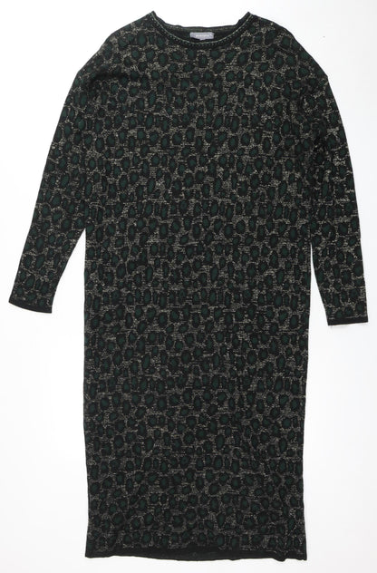 Additional front view of Principles Women's Black Knee Length Sheath Dress, size 12
