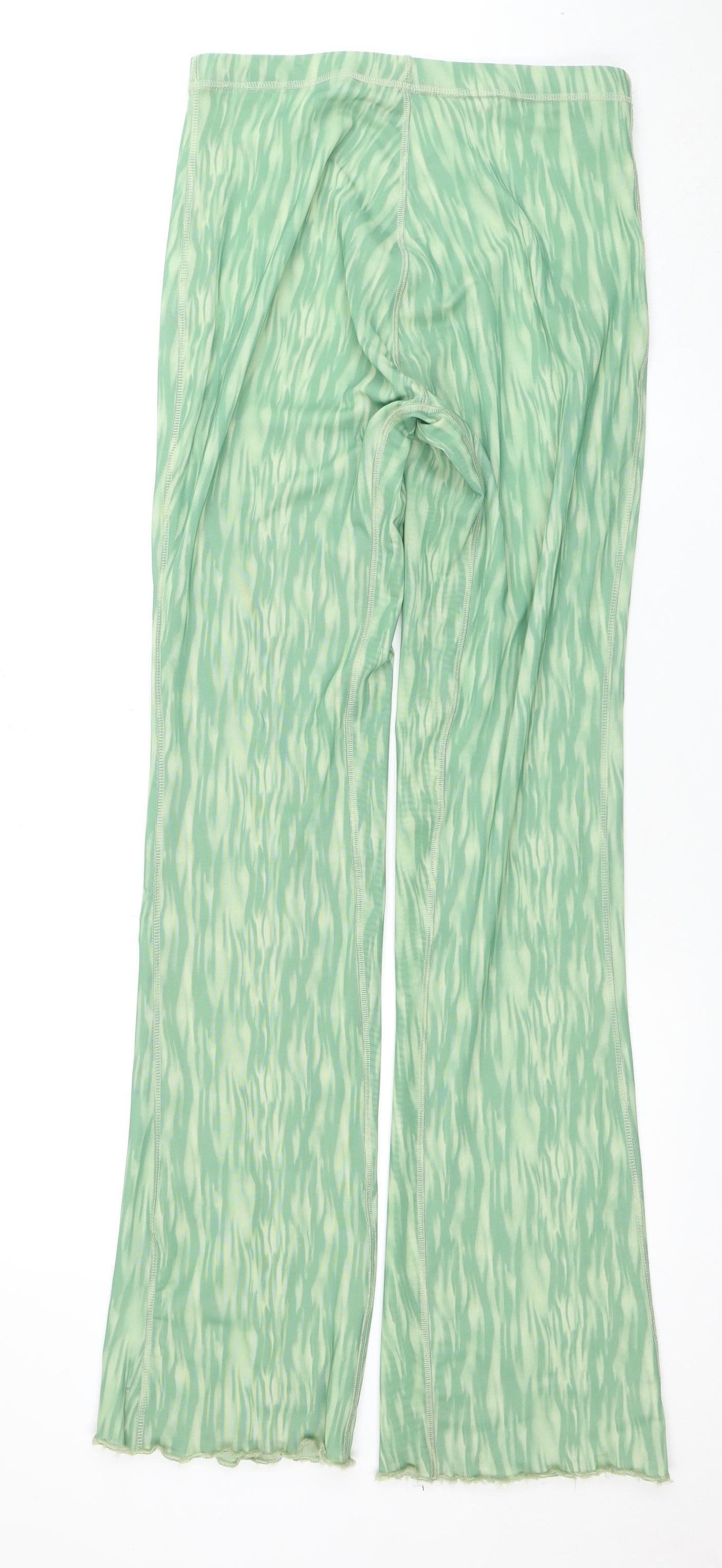House of CB Women's Green Trousers Size S