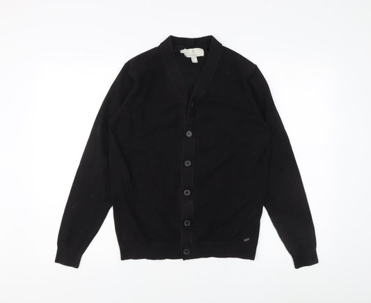 2nd Chapter Black Cardigan, Unisex, S, Classic Style