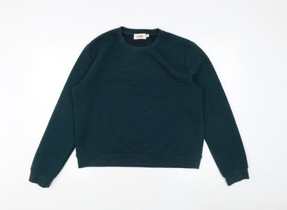 Louche Mens Green Pullover Sweatshirt L
