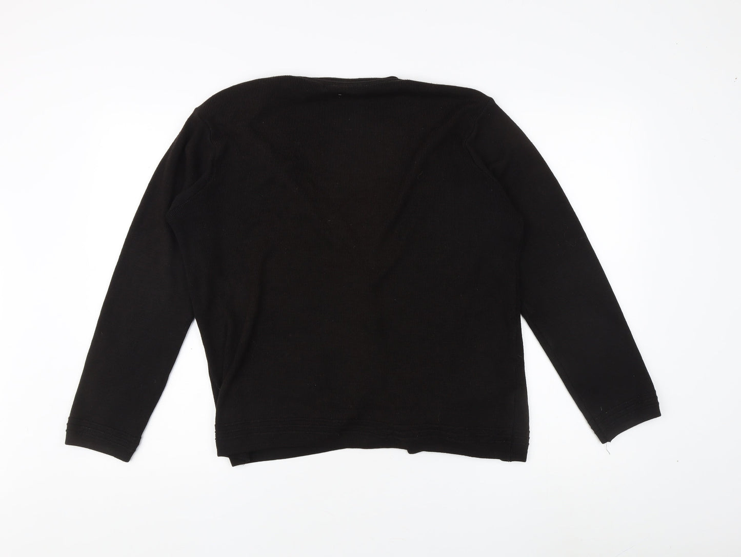 Berketex Women's Black Cardigan, Size 14, Classic Style
