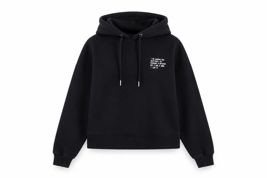 Zara Black Women's Pullover Hoodie M