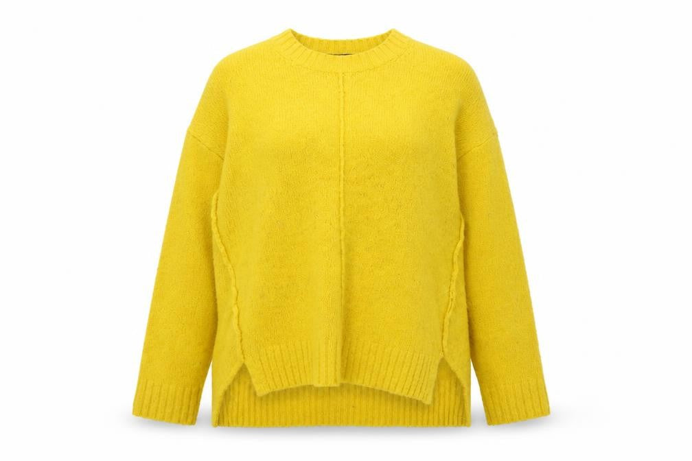 Marks & Spencer Women's Yellow Pullover Jumper M
