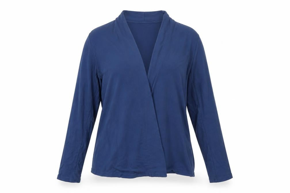 John Lewis Women's Blue Open Front Cardigan Size 12
