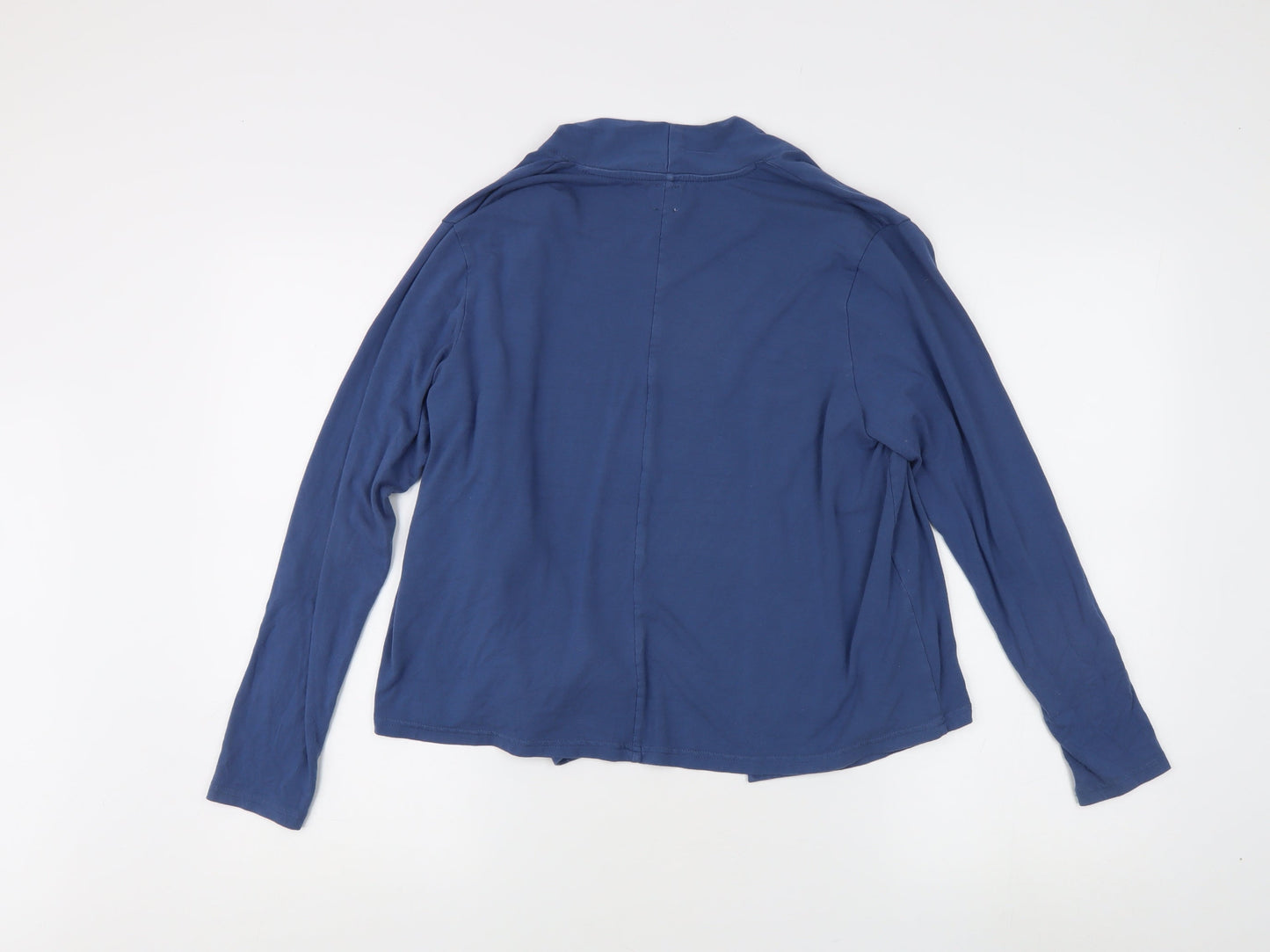 John Lewis Women's Blue Open Front Cardigan Size 12