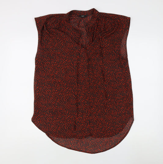 Next Women's Multicoloured Blouse Size 10, Sleeveless