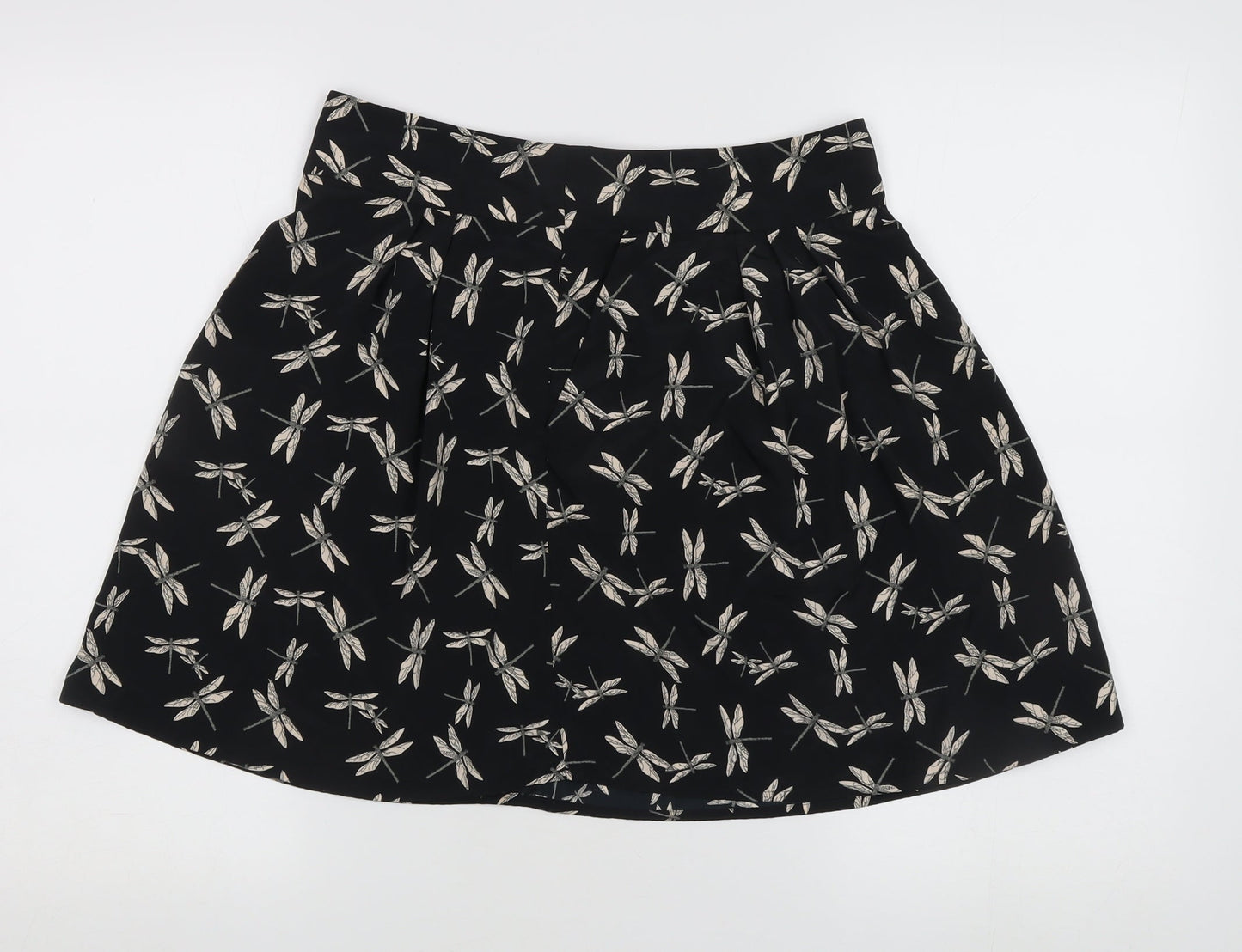 Next Women's Black Pleated Skirt, Size 10, Casual Wear