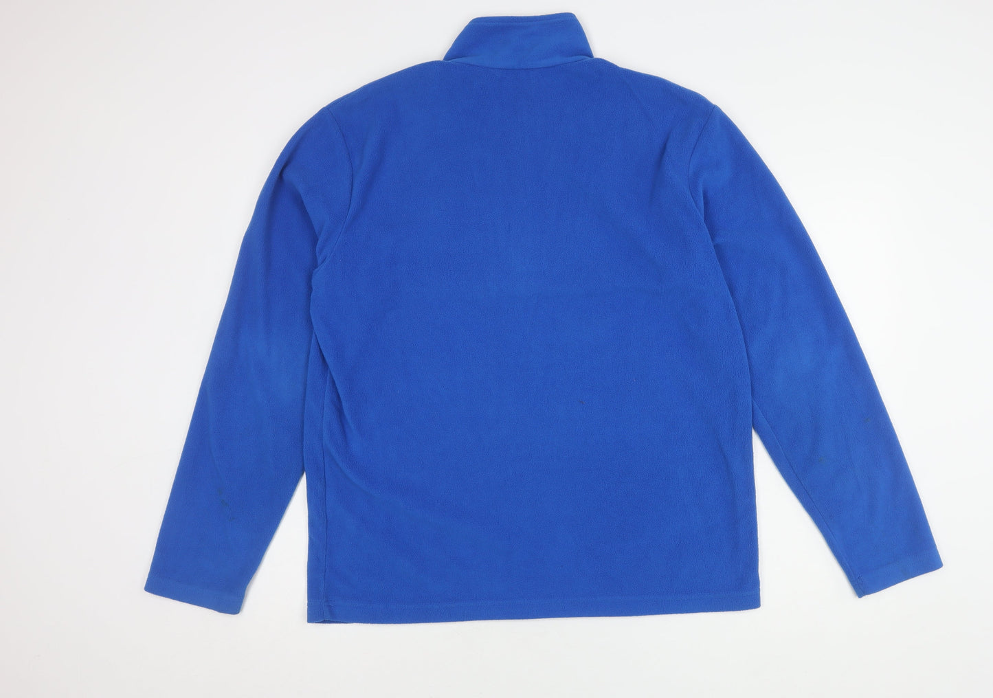 Regatta Men's Blue Fleece 1/4 Zip Sweatshirt L