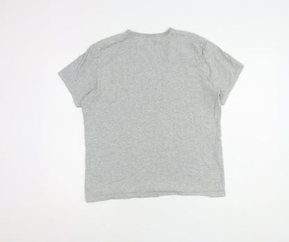 Calvin Klein Women's Grey M Basic T-Shirt