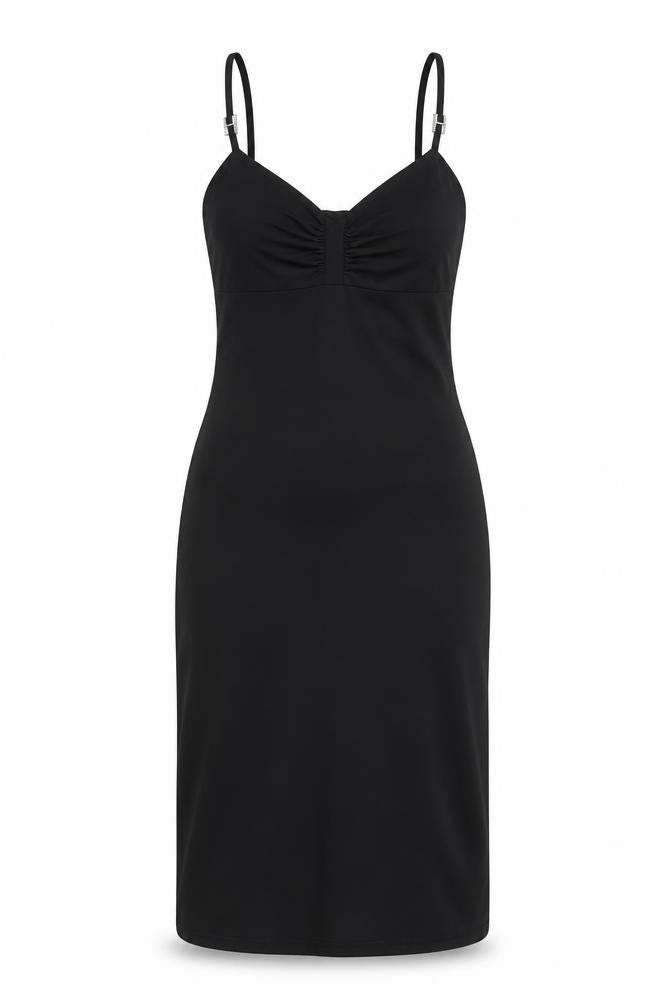 Long Tall Sally Women's Black Slip Dress Size 12