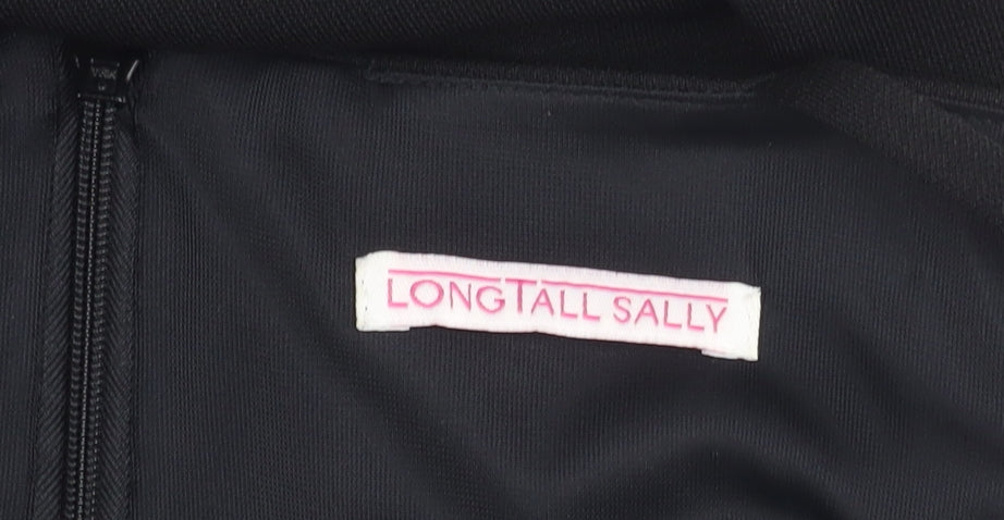 Long Tall Sally Women's Black Slip Dress Size 12