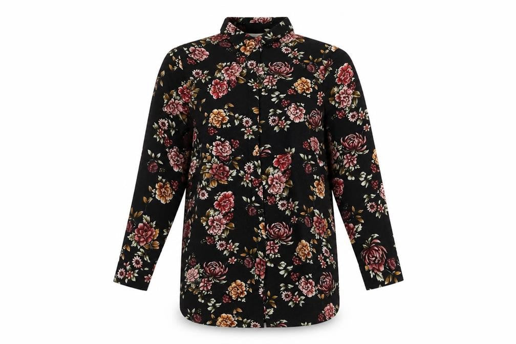 JoJo Maman Bébé Women's Multicoloured Floral Blouse M