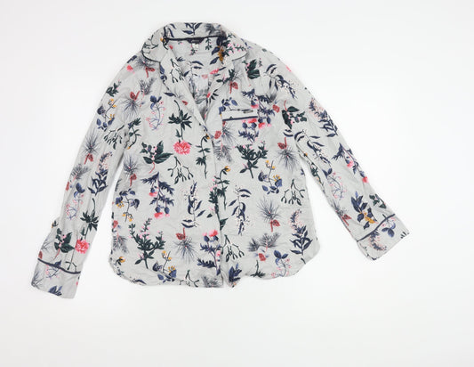 Joules Women's Multicoloured Floral Pyjama Top, S, Spring