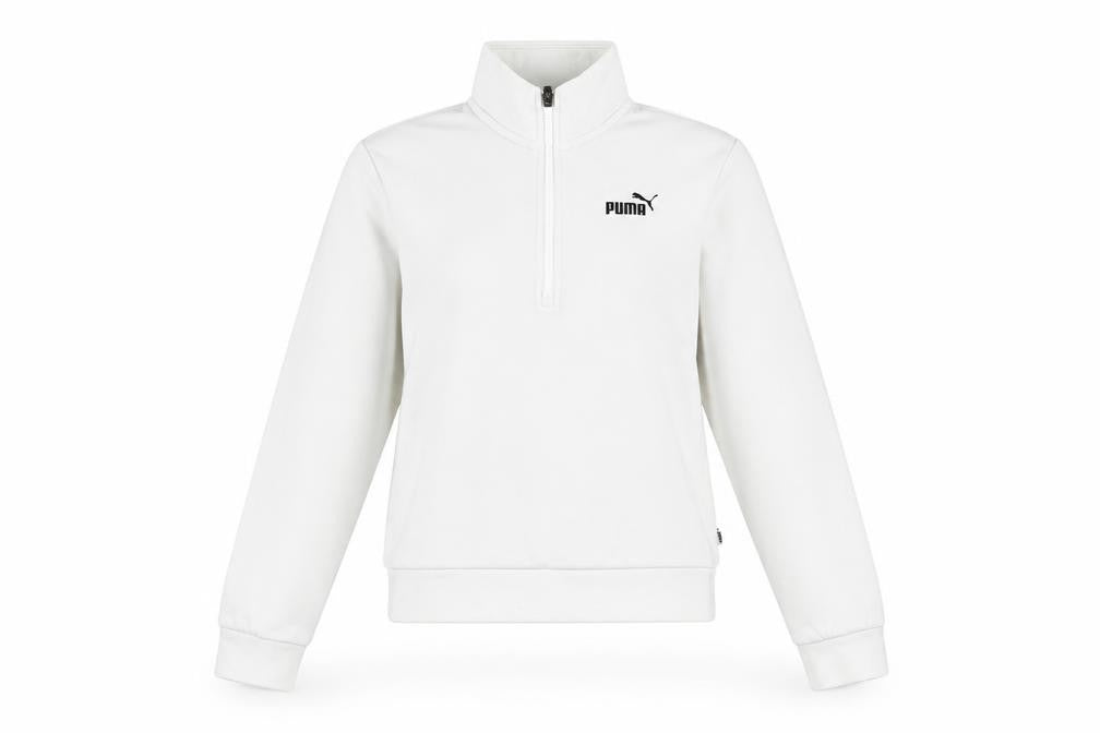 Puma Women's White Full Zip Hoodie XS