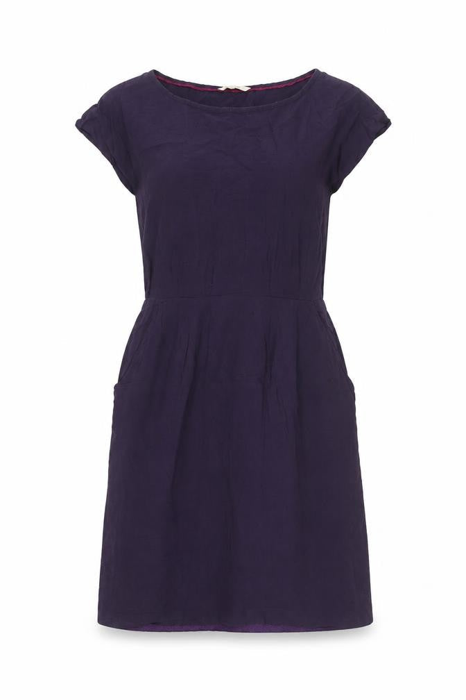 White Stuff Women's Purple Dress, Size 10, Viscose