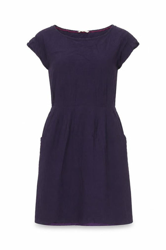 White Stuff Women's Purple Dress, Size 10, Viscose