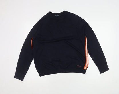 Additional front view of Crew Clothing Women's Blue jumper M